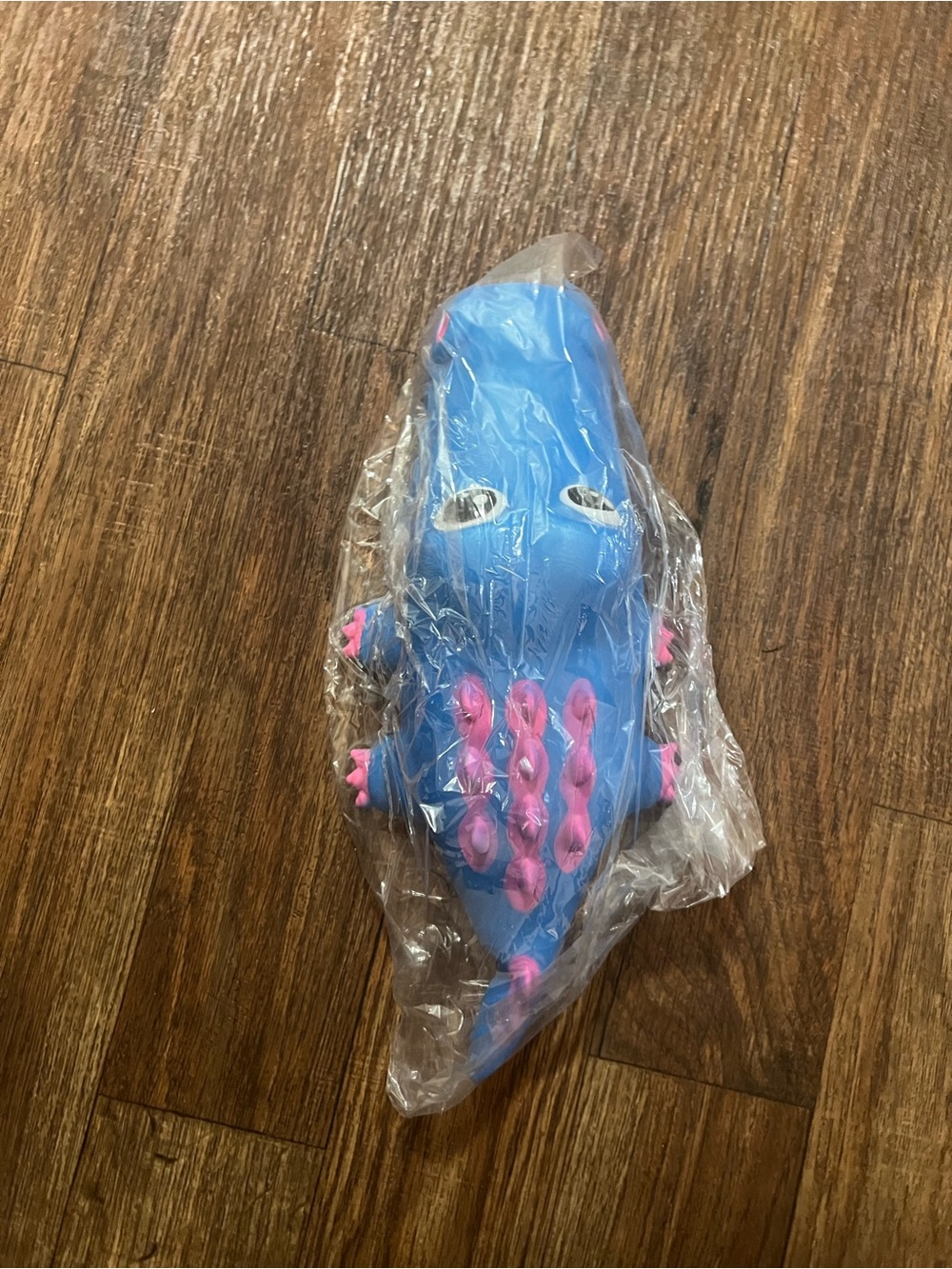Cute Nation Blue and Pink Alligator Squeeze Toy